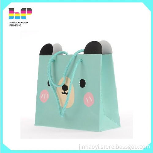 2016 fancy luxury printed recycled shopping carry bag,paper bag printing,carrier bag with handle